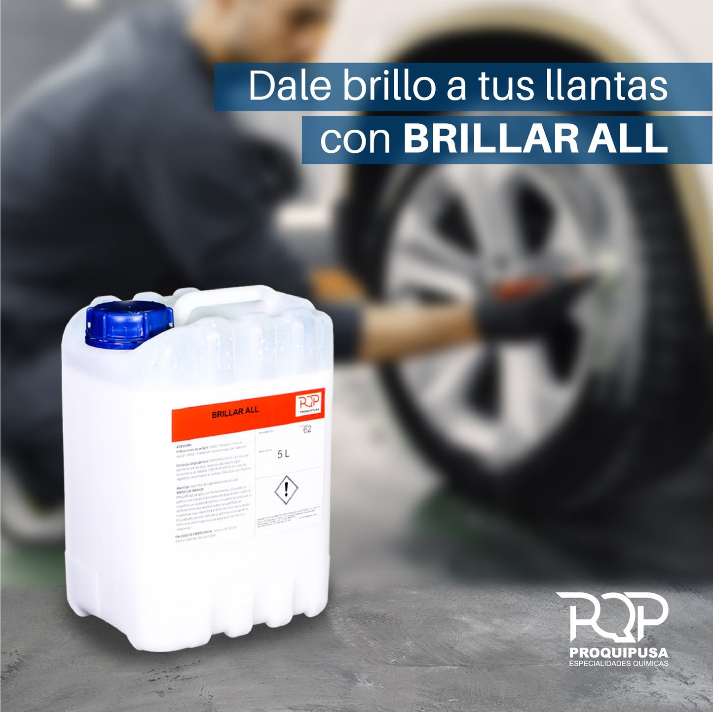 #Abrillantador #Abrillantador-materiales-plasticos #Abrillantador-brillarall #Proquipusa 